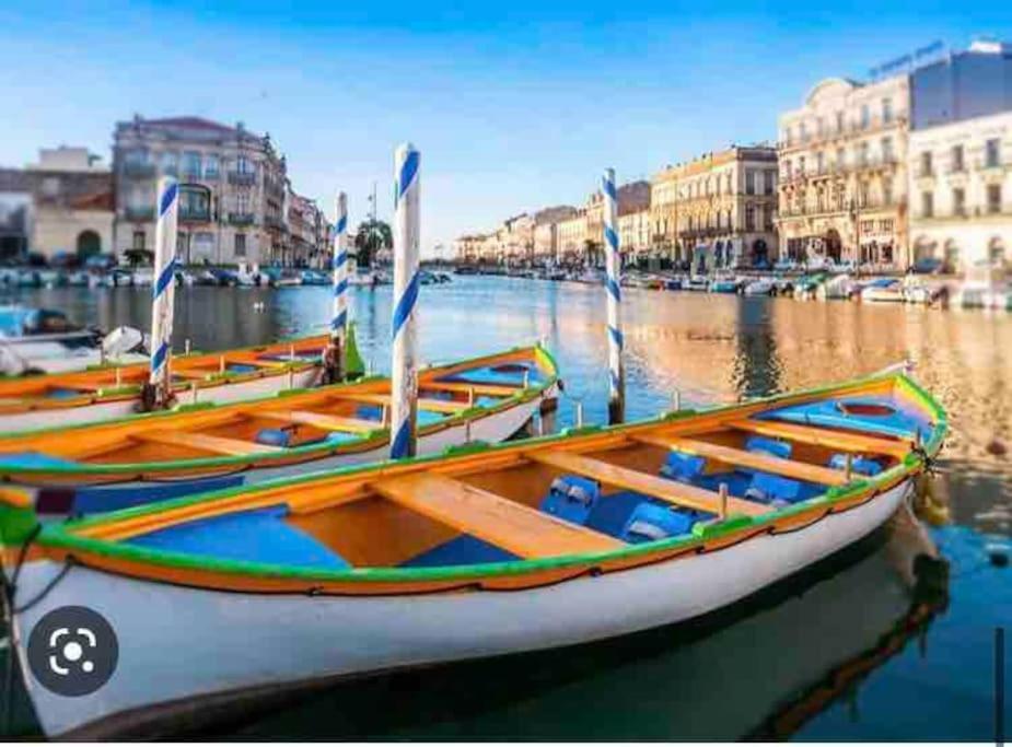 Joli Appartement T3 Renove Serviettes Non Incluses Sete Bagian luar foto